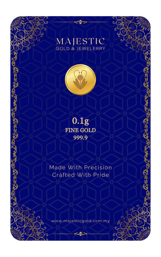 HQ Blue Series 0.1g Au999.9