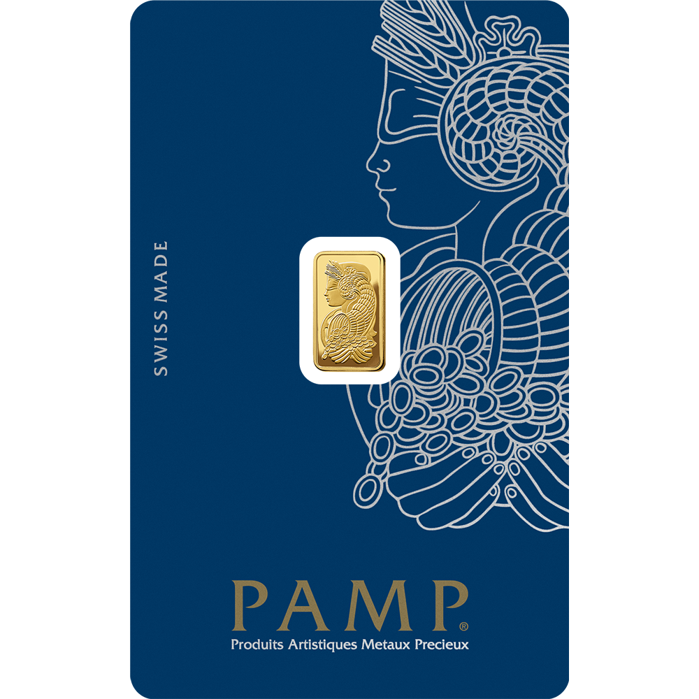 PAMP Suisse Lady Fortuna™ Gold Minted Bar - 1g