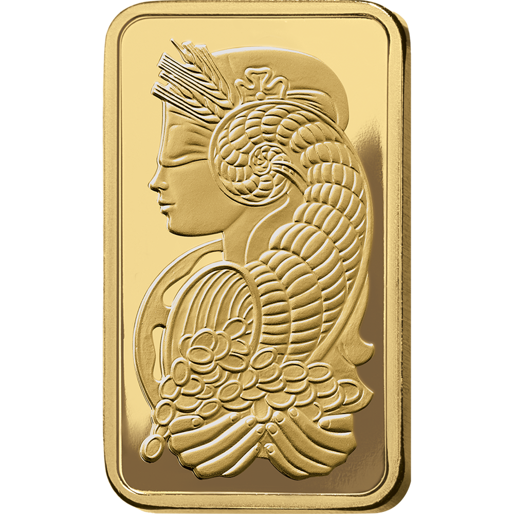 PAMP Suisse Lady Fortuna™ Gold Minted Bar - 1g