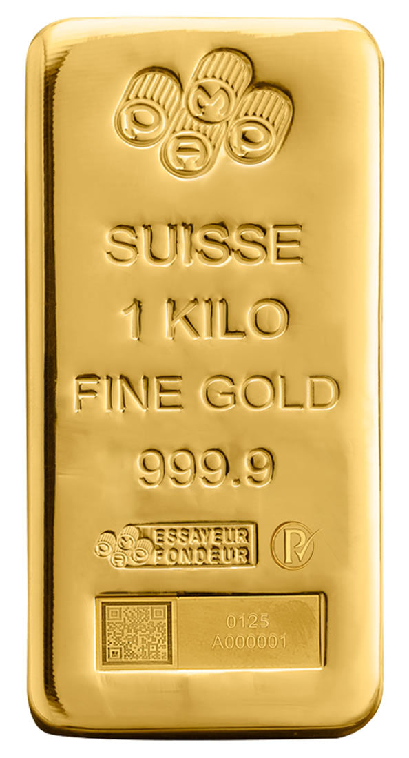 PAMP Suisse Cast 1kg (32.15 oz)